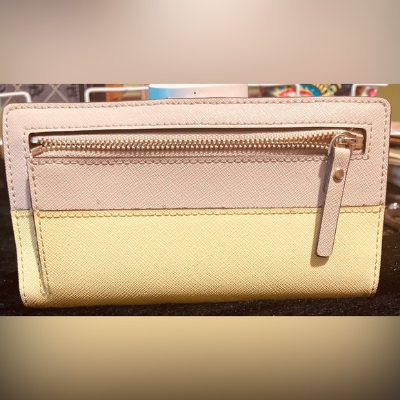 Kate Spade Tan and Yellow Wallet - Picture 3 of 6
